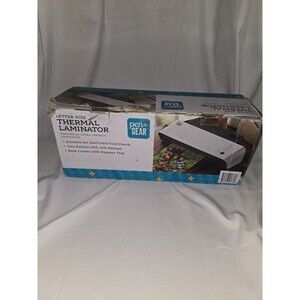 Pen + Gear Thermal Laminator Letter Size 3mm/5mm/cold Pouch, Preowned Condition.